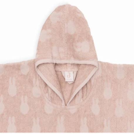 Poncho de bain coton éponge Jollein - Miffy Jacquard Rose Sauvage - 65x62 cm - Bébé ROSE 3 - vertbaudet enfant 