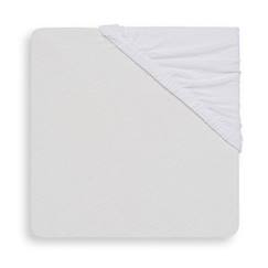 Linge de maison et décoration-Linge de lit bébé-Drap-housse-Drap-housse Jersey 60x120cm Blanc - Lit bébé