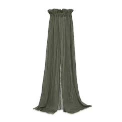 Ciel de lit Voile Moustiquaire 155cm Vert Feuille Jollein  - vertbaudet enfant