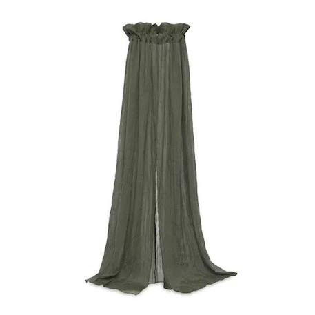 Ciel de lit Voile Moustiquaire 155cm Vert Feuille Jollein VERT 1 - vertbaudet enfant 