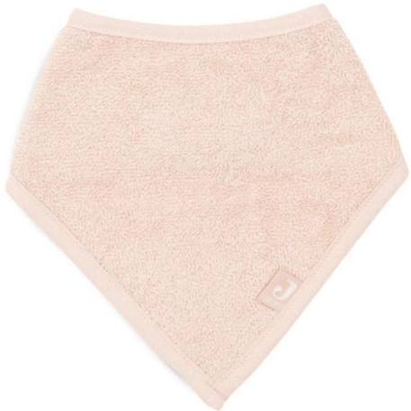 Bavoir Bandana Rose Pale - JOLLEIN - 2pcs - Bébé - Mixte - 100% coton-jersey ROSE 2 - vertbaudet enfant 