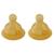 Tétines en caoutchouc naturel débit lent - Lot de 2 - HEVEA BLANC 1 - vertbaudet enfant 