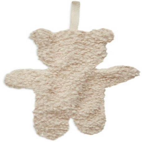 Attache Sucette Doux Teddy Bear Naturel - JOLLEIN - Porte tétine bébé - Beige BEIGE 2 - vertbaudet enfant 