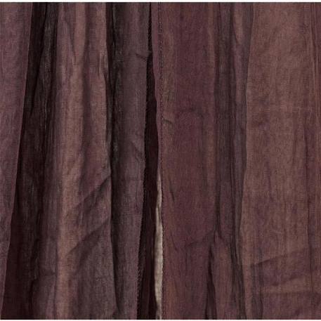 Ciel de lit Voile Moustiquaire 245cm Chestnut Marron Jollein MARRON 4 - vertbaudet enfant 