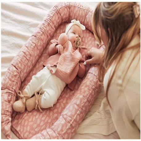 Réducteur de lit bébé Meadow Rose des bois JOLLEIN ROSE 2 - vertbaudet enfant 