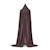 Ciel de lit Voile Moustiquaire 245cm Chestnut Marron Jollein MARRON 1 - vertbaudet enfant 