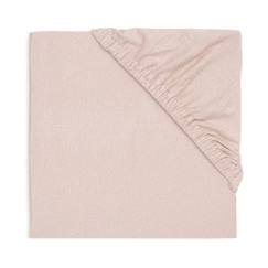 Linge de maison et décoration-Linge de lit bébé-Drap-housse Jersey Rose Sauvage - 60 x 120 cm - Jollein - Lit bébé