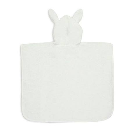 Poncho de bain coton enfant 1 à 4 ans - Blanc - 100 % coton - 65 x 62 cm - Bébé - Mixte BLANC 2 - vertbaudet enfant 