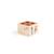 Cube à formes en bois Animaux - Eveil bébé - Sebra BEIGE 3 - vertbaudet enfant 