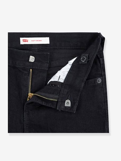 Jean skinny 510 garçon Levi's denim bleached+noir+stone 7 - vertbaudet enfant 