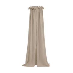 Linge de maison et décoration-Décoration-Rideau-Jollein Voile Vintage 155 cm Nougat