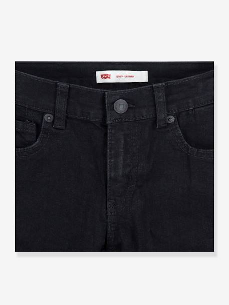 Jean skinny 510 garçon Levi's denim bleached+noir+stone 8 - vertbaudet enfant 