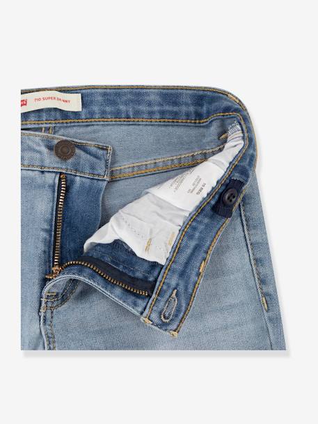 Jean 710 super skinny LEVI'S bleu ciel 5 - vertbaudet enfant 