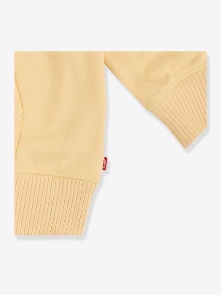 Sweat à capuche fille Levi's® jaune pâle+rose pâle 6 - vertbaudet enfant 