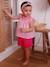 Ensemble blouse, short et bandeau bébé rose 1 - vertbaudet enfant 