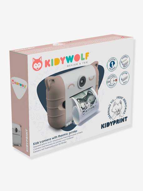 Appareil photo instantané Kidyprint - KIDYWOLF rose 1 - vertbaudet enfant 