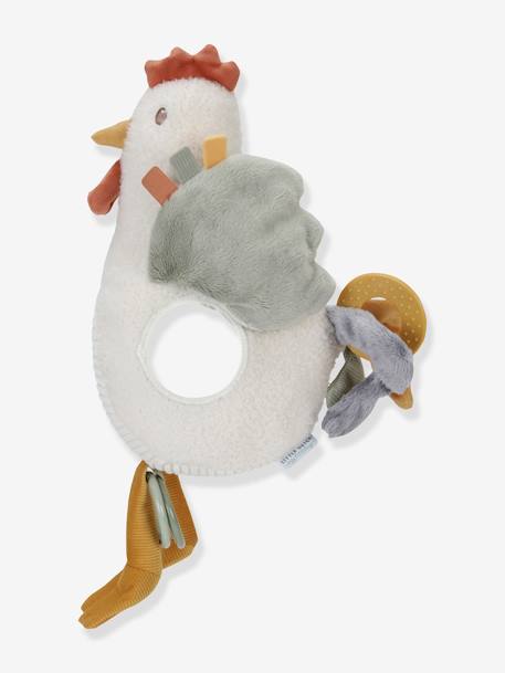 Poule d'activités - Little Farm - LITTLE DUTCH blanc 2 - vertbaudet enfant 