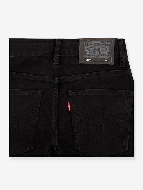 Jean skinny 510 LEVI'S bleu+bleu jean+noir 9 - vertbaudet enfant 