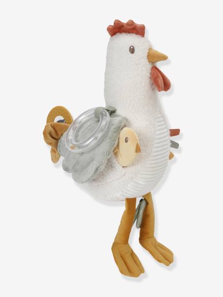 Poule d'activités - Little Farm - LITTLE DUTCH blanc 1 - vertbaudet enfant 