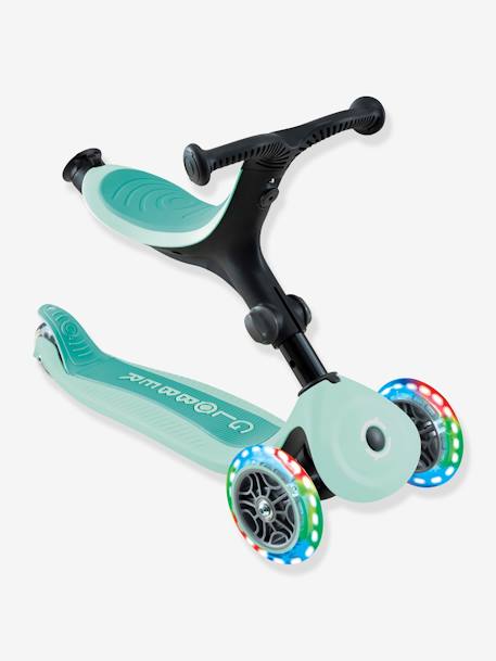 Trottinette évolutive - Go Up Active Lights - GLOBBER menthe+rose pâle 10 - vertbaudet enfant 