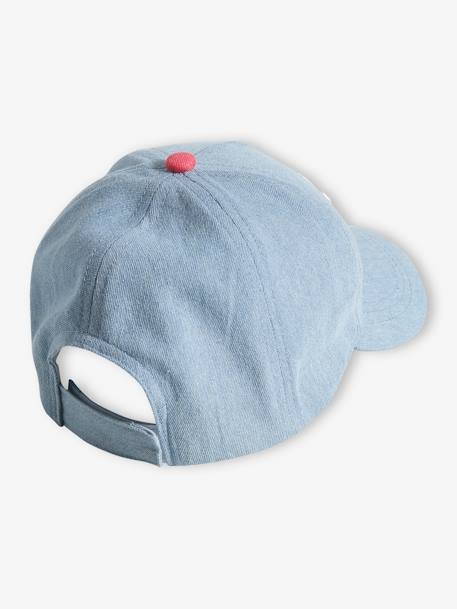 Casquette en denim 'lovely' fille bleu jean 2 - vertbaudet enfant 