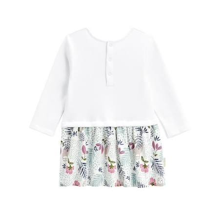 Robe bébé fille Naya BLANC 3 - vertbaudet enfant 