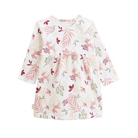 Robe fille en molleton Oprah BLANC 1 - vertbaudet enfant 