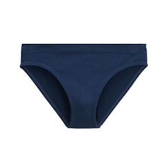 -Lot de 2 culottes fille écru et bleu marine Saeva