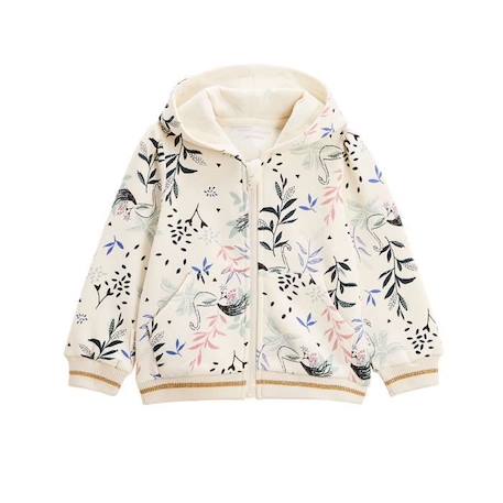 Fille-Pull, gilet, sweat-Sweat-Sweat-shirt à  capuche fille en molleton Maia