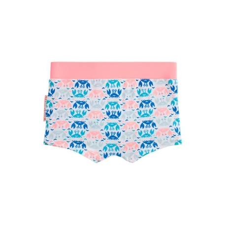 Boxer de bain garçon blanc Clap Clap BLEU 2 - vertbaudet enfant 