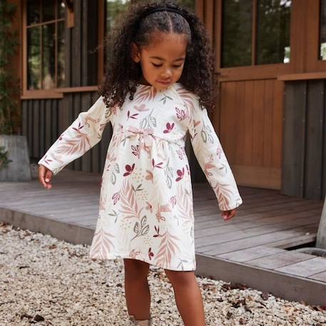 Robe fille en molleton Oprah BLANC 4 - vertbaudet enfant 