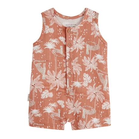 Combishort bébé garçon en gaze de coton Oasis  - vertbaudet enfant