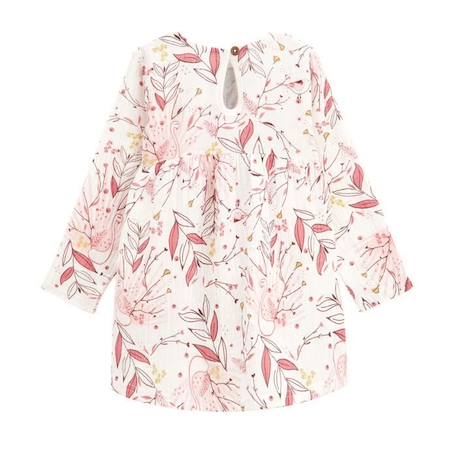 Robe bébé fille en gaze de coton Birdy ROSE 2 - vertbaudet enfant 