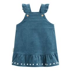 Bébé-Robe, jupe-Robe en velours côtelé bébé fille Népal