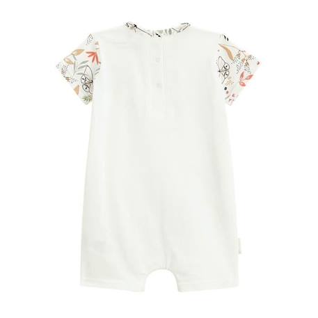 Combishort bébé fille Toscane BLANC 2 - vertbaudet enfant 