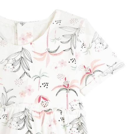 Robe bébé fille Bahia BLANC 3 - vertbaudet enfant 