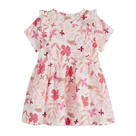 Bébé-Robe bébé fille en gaze de coton Lipsi