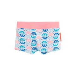 Boxer de bain garçon blanc Clap Clap  - vertbaudet enfant