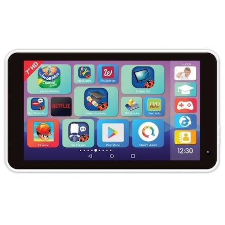 Tablette Lexibook 7' Super Mario - Housse de Protection - Contrôle Parental - Bleu BLEU 3 - vertbaudet enfant 