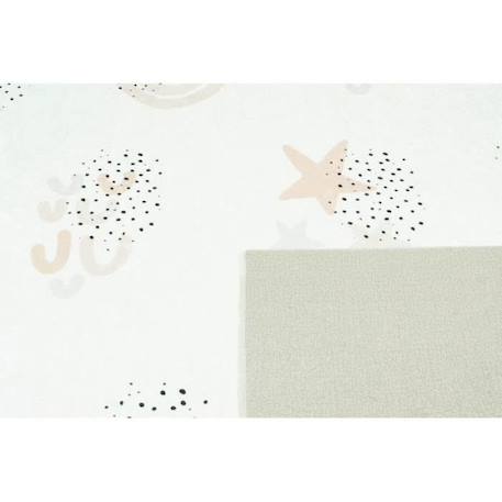 Tapis chambre enfant - Etoiles Happy Crème - Creme - 160 x 230 cm - Nazar Rugs BLANC 3 - vertbaudet enfant 