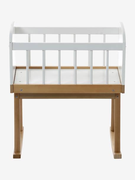 Lit berceau pour poupon en bois FSC® blanc 4 - vertbaudet enfant 