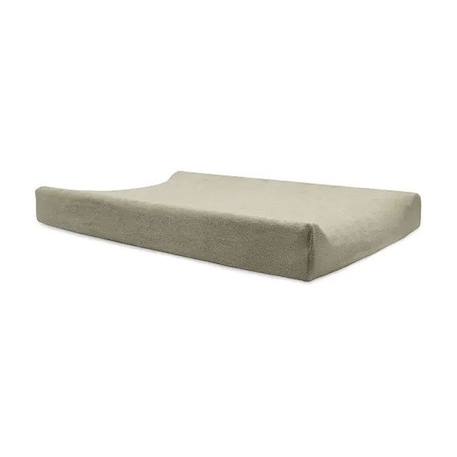 Housse matelas à langer - JOLLEIN - Éponge 50x70cm - Vert olive - Mixte - Naissance VERT 1 - vertbaudet enfant 