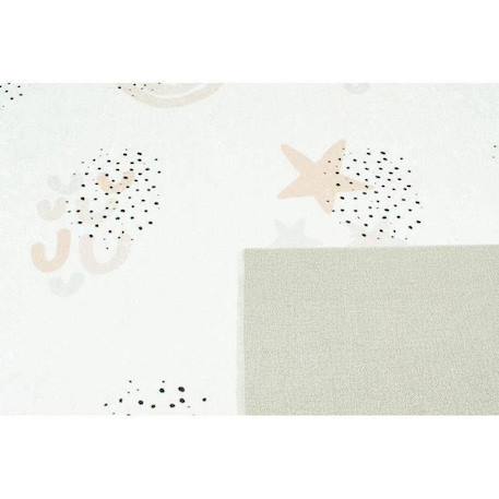 Tapis chambre enfant - Etoiles Happy Crème - Creme - 80 x 150 cm - Nazar Rugs BLANC 3 - vertbaudet enfant 