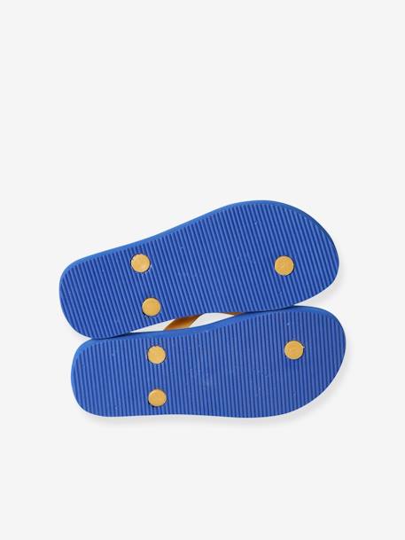 Tongs imprimées enfant bleu imprimé 5 - vertbaudet enfant 