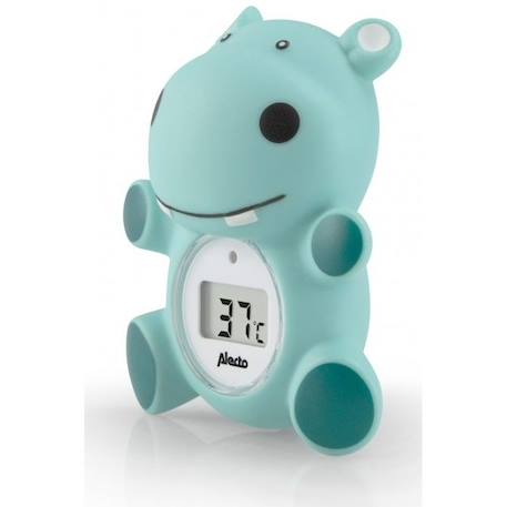 Thermomètre de bain Hippo - Vert VERT 1 - vertbaudet enfant 