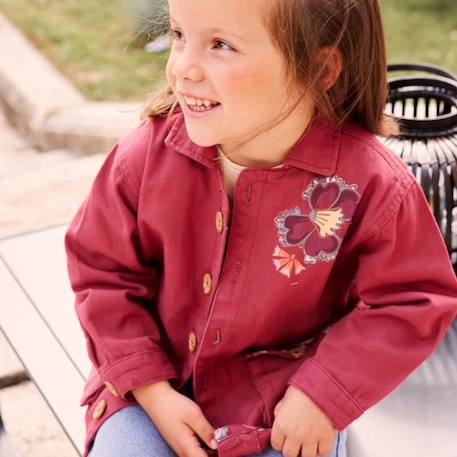 Veste en jean fille Jodhpur ROSE 4 - vertbaudet enfant 