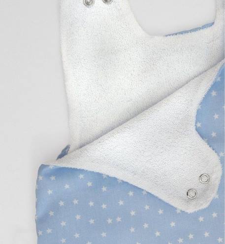 Gigoteuse Coton Bio motifs étoiles - Eté BLEU+ROSE 2 - vertbaudet enfant 