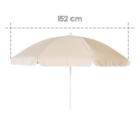 ROBA Parasol pour la table pique-nique enfants - 152 cm - Beige BEIGE 4 - vertbaudet enfant 
