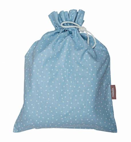 Gigoteuse Coton Bio motifs étoiles BLEU+ROSE 3 - vertbaudet enfant 