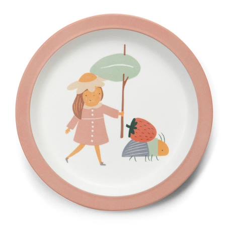 Assiette mélamine Pixie Land - Bébé et enfant - Sebra BEIGE 1 - vertbaudet enfant 